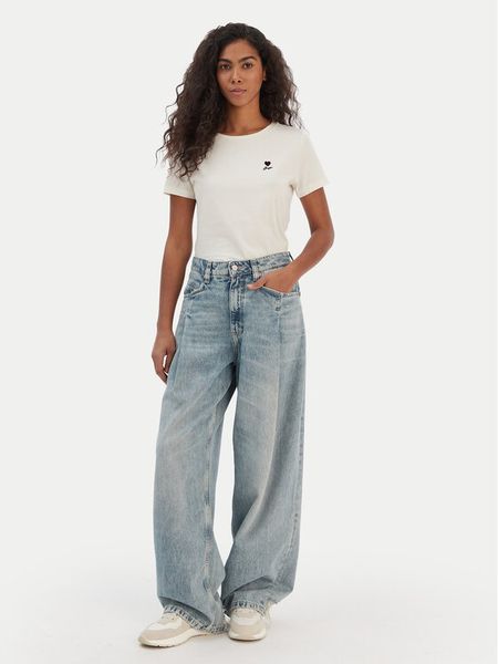 BOSS T-Shirt Elove 50556994 Beżowy Regular Fit. Brązowe t-shirty Boss, l, bez wzorów, z bawełny, bez kołnierzyka, bez ramiączek. Za 209,99 zł.