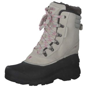 Buty zimowe damskie CMP Kinos WP. Brązowe buty trekkingowe CMP, bez zapięcia. Za 371,99 zł.