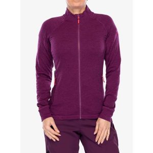 Bluza rozpinana damska Rab Nexus Jacket. Fioletowe bluzy RAB, xs, bez wzorów, bez kaptura. Za 314,99 zł.