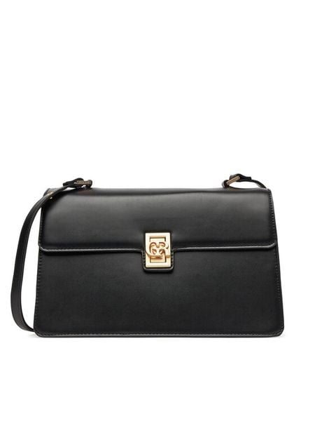 Gino Rossi Torebka CEO-MELIHA-KQ401 Czarny. Czarne torebki klasyczne Gino Rossi, bez wzorów, z materiału, bez dodatków. Za 219,99 zł.