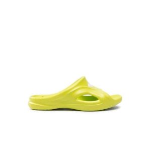 Klapki Arena Hydrosoft II Junior Hook. Żółte klapki Arena, bez wzorów, bez obcasa. Za 49,99 zł.