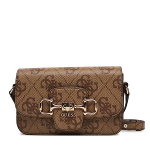 Torebka Guess. Brązowe torebki klasyczne Guess, z aplikacjami, bez dodatków. Za 659,99 zł.
