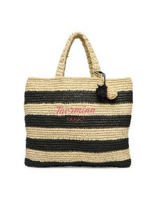 Liu Jo Torebka AA6245 A0006 Czarny. Czarne shopper bag Liu Jo, bez wzorów, bez dodatków. Za 379,99 zł.