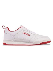 Lotto Sneakersy "Toco" w kolorze biało-czerwonym rozmiar: 36. Białe trampki Lotto, bez wzorów, bez zapięcia. Za 87,81 zł.