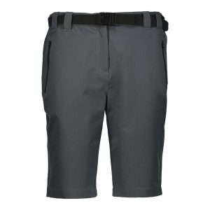 Szorty damskie CMP. Czarne szorty CMP, bez wzorów, sportowe. Za 159,00 zł.