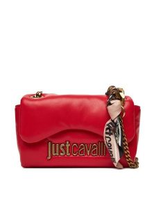 Just Cavalli Torebka 79RA4BD2 ZS748 Czerwony. Czerwone torebki klasyczne Just Cavalli, bez wzorów, ze skóry, bez dodatków. Za 609,99 zł.