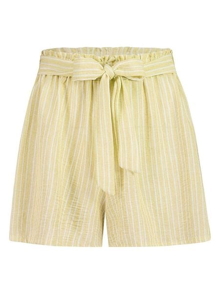 Sublevel Szorty w kolorze biało-żółtym rozmiar: S/M. Białe szorty Sublevel, bez wzorów. Za 65,54 zł.