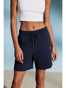 U.S. Polo Assn. Szorty dresowe w kolorze granatowym rozmiar: M. Niebieskie szorty U.S. Polo Assn., bez wzorów, z bawełny. Za 108,45 zł.
