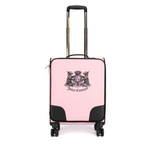 Walizka kabinowa Juicy Couture. Czerwone walizki Juicy Couture, bez wzorów. Za 349,99 zł.