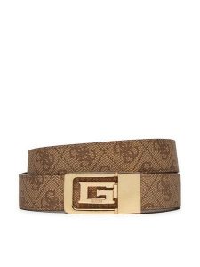 Guess Pasek Damski BW9207 P5130 Brązowy. Brązowe paski Guess, z aplikacjami, ze skóry. Za 179,99 zł.