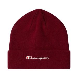 Czapka Champion Beanie Cap 806064. Czerwone czapki Champion, bez wzorów, sportowe. Za 55,99 zł.