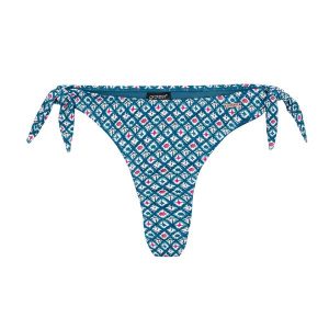 Dół od stroju kąpielowego Protest Mixmia 24. Niebieskie bikini Protest, bez wzorów. Za 129,99 zł.
