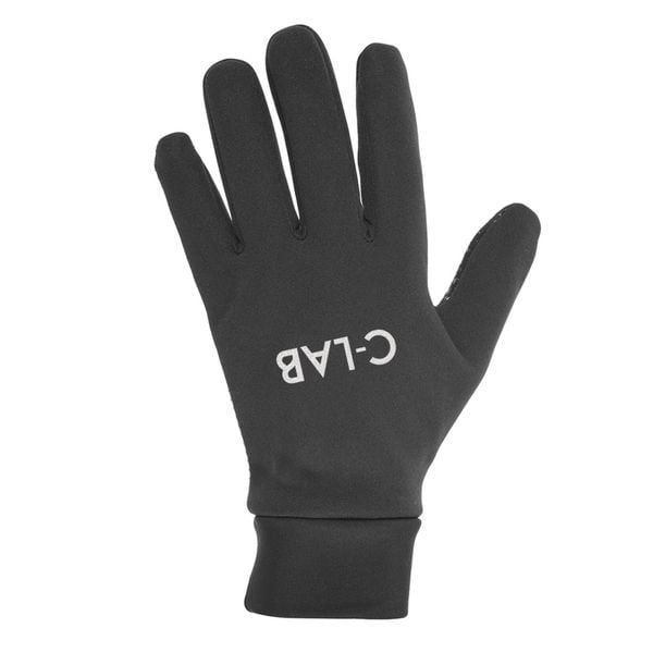 Termiczne rękawice rowerowe Ordino. Czarne rękawiczki C-LAB, na zimę, bez wzorów. Za 229,17 zł.