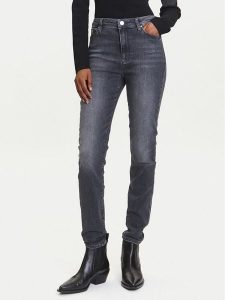 KARL LAGERFELD Jeansy A3W10016 Szary Skinny Fit. Szare jeansy KARL LAGERFELD, bez wzorów, z bawełny. Za 579,99 zł.