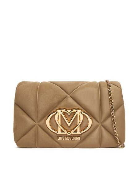LOVE MOSCHINO Torebka JC4043PP0NKE0105 Beżowy. Brązowe torebki klasyczne LOVE MOSCHINO, bez wzorów, ze skóry, bez dodatków. Za 469,99 zł.