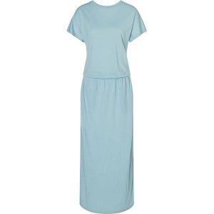 Super.natural Sukienka "Feel Good" w kolorze błękitnym rozmiar: S. Niebieskie sukienki super.natural, s, bez wzorów, z wełny, bez kołnierzyka, bez ramiączek, maxi. Za 173,99 zł.