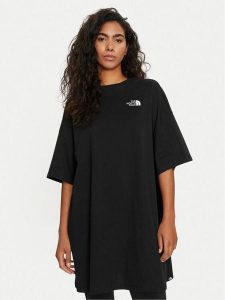 The North Face Sukienka codzienna Simple Dome NF0A87NF Czarny Relaxed Fit. Czarne kombinezony The North Face, na co dzień, m, bez wzorów, z bawełny, bez kołnierzyka, bez ramiączek, proste. Za 129,99 zł.