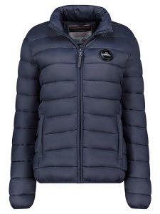 Geographical Norway Kurtka pikowana "Atikahadge" w kolorze granatowym rozmiar: XL. Niebieskie kurtki Geographical Norway, xl, bez wzorów, bez kaptura. Za 144,58 zł.