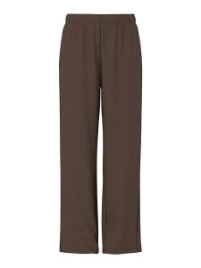 Pieces Spodnie dresowe "Chilli" w kolorze brązowym rozmiar: S. Brązowe spodnie dresowe Pieces, s, bez wzorów, z dresówki. Za 78,47 zł.