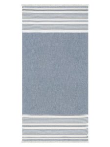 Egeria Chusta hammam "Pestemal" w kolorze niebiesko-kremowym rozmiar: 80x180 cm. Brązowe apaszki i chusty Egeria, bez wzorów, z bawełny. Za 26,99 zł.