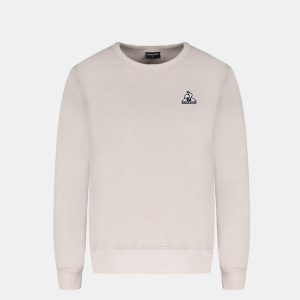 Bluza damska Le Coq Sportif Contemporain N°1. Brązowe bluzy le coq sportif, bez wzorów, bez kaptura. W wyprzedaży za 195,00 zł.