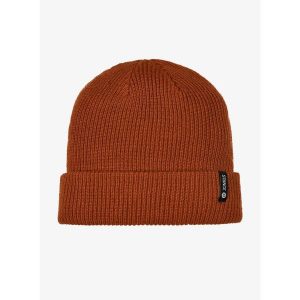 Czapka zimowa Stance Icon 2 Beanie - rust. Brązowe czapki Stance, bez wzorów, sportowe. Za 71,99 zł.