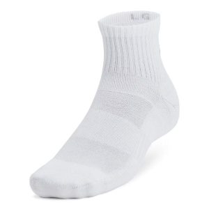 Under Armour UNISEX UA TC 3PK QTR Skarpety uniseks. Białe skarpetki Under Armour, bez wzorów. Za 54,99 zł.