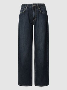 Pepe Jeans Dżinsy "Nicky" - Comfort fit - w kolorze granatowym rozmiar: W32/L32. Niebieskie jeansy Pepe Jeans, z aplikacjami, z jeansu, z podwyższonym stanem. Za 294,28 zł.