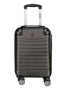 Geographical Norway Walizka "Shock" w kolorze antracytowym - 34 x 52 x 21 cm rozmiar: onesize. Czarne walizki Geographical Norway, bez wzorów, z materiału. Za 161,45 zł.