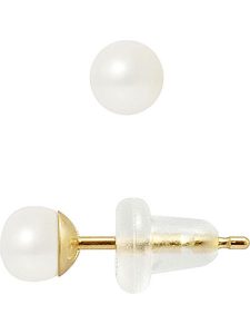 Pearline Kolczyki-wkrętki z perłami w kolorze białym rozmiar: onesize. Białe kolczyki Pearline, z perłą, złote. Za 130,99 zł.