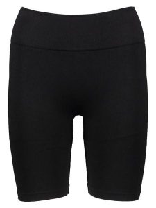 4F Szorty funkcyjne w kolorze czarnym rozmiar: XS/S. Czarne spodenki sportowe 4f, s, bez wzorów, z materiału, z podwyższonym stanem, outdoorowe. Za 39,31 zł.