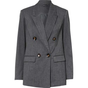 Żakiet. Brązowe marynarki i żakiety bonprix, bez wzorów, eleganckie. Za 169,99 zł.