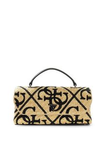 Guess Torebka 182670 Czarny. Czarne listonoszki Guess, z aplikacjami, bez dodatków. Za 584,99 zł.