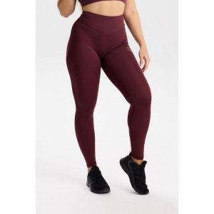 Damskie legginsy sportowe fitness Rough Radical Pure Flow Long. Brązowe legginsy ROUGH RADICAL, bez wzorów. W wyprzedaży za 135,92 zł.
