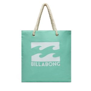 Torebka Billabong. Niebieskie shopper bag Billabong, bez wzorów, bez dodatków. Za 99,99 zł.