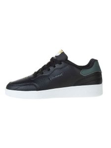 Hummel Sneakersy w kolorze ciemnozielono-czarnym rozmiar: 36. Czarne trampki Hummel, bez wzorów, bez zapięcia. Za 109,78 zł.