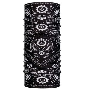 Chusta Buff Original EcoStretch. Czarne apaszki i chusty Buff, bez wzorów. Za 99,90 zł.