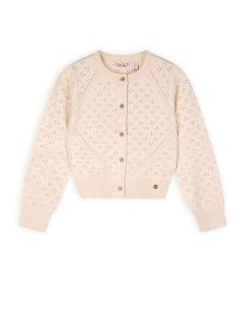 NONO Kardigan "Alia" w kolorze beżowym rozmiar: 122/128. Brązowe kardigany NONO. Za 126,99 zł.