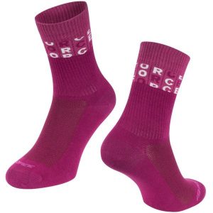 Skarpetki rowerowe unisex Force Mesa. Fioletowe skarpetki FORCE, bez wzorów. Za 59,90 zł.