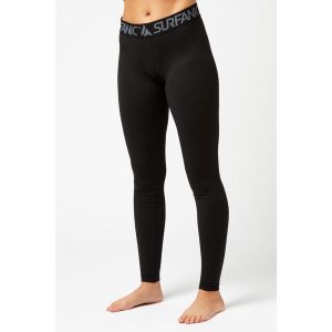 Legginsy termoaktywne damskie Surfanic CarbonDri Cozy Long John. Brązowe legginsy SURFANIC, bez wzorów, z elastanu. Za 99,99 zł.