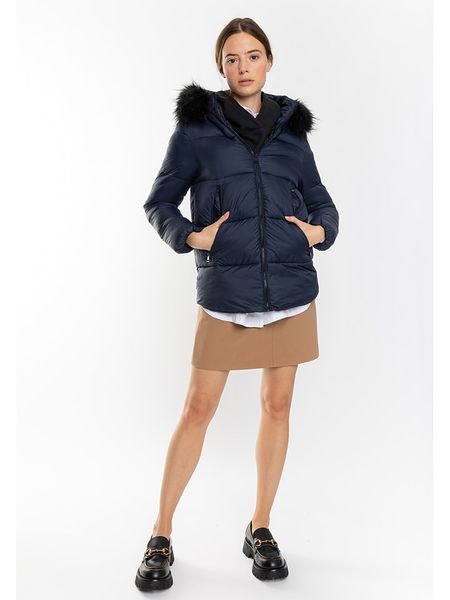 Northwood Kurtka zimowa "Iliana" w kolorze granatowym rozmiar: S. Niebieskie kurtki Northwood, na zimę, s, bez wzorów, z puchu, bez kaptura. Za 200,60 zł.