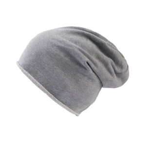 Czapka Zimowa Brooklin Raw Edge. Szare czapki ATLANTIS, bez wzorów, sportowe. Za 42,99 zł.
