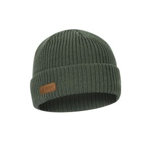 Czapka Helikon-Tex Wanderer Cap - olive green. Zielone czapki HELIKON-TEX, bez wzorów, z wełny. Za 107,79 zł.