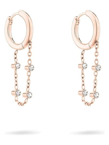 Tamaris Kolczyki-kreole ze szkłem rozmiar: onesize. Kolczyki Tamaris, szklane. Za 152,62 zł.