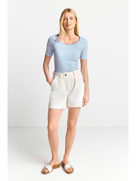 Rich & Royal Szorty w kolorze kremowym rozmiar: L. Brązowe szorty Rich & Royal, bez wzorów. Za 162,11 zł.