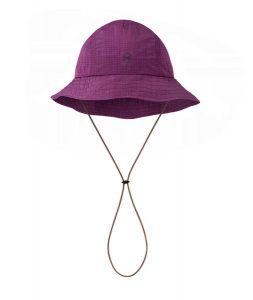 Kapelusz BUFF GO BUCKET HAT SOLID. Zielone kapelusze Buff, bez wzorów, z materiału, casualowe. Za 149,99 zł.