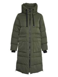 MOSS COPENHAGEN Kurtka pikowana "Pavine" w kolorze khaki rozmiar: XS/S. Brązowe kurtki Moss Copenhagen, s, bez wzorów, bez kaptura. Za 524,95 zł.