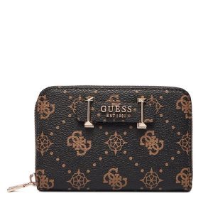 Portfel Guess. Brązowe portfele Guess, z aplikacjami. Za 219,99 zł.
