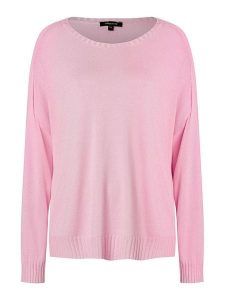 More & More Sweter w kolorze jasnoróżowym rozmiar: 42. Różowe swetry oversize More & More, s, bez wzorów, z wiskozy, bez ramiączek. Za 131,74 zł.