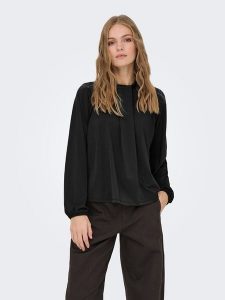 JDY Bluzka w kolorze czarnym rozmiar: XL. Czarne bluzki JDY, xl, bez wzorów, bez kołnierzyka, bez ramiączek. Za 79,21 zł.